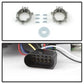 Spyder Audi A4 06-08 Projector Headlights Halogen Model Only - DRL Black PRO-YD-AA405-DRL-BK 5008572