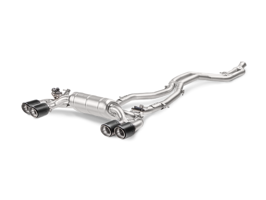 Akrapovic 16-17 BMW M2 F87 (Excl M2 Competition) Evolution Line Cat Back (Titanium) w/Carbon Tips ME-BM/T/8H