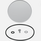 CRG Constructors CRG 2 in. Round Replacement Glass Kit GK-200