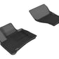 3D MAXpider 2011-2018 Porsche/Volkswagen Cayenne/Touareg Kagu 1st Row Floormat - Black L1PO01011509