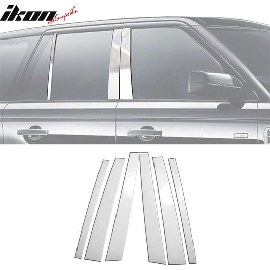 2006-2013 Range Rover Sport Pillar Posts Trim Stainless Steel 6PCS