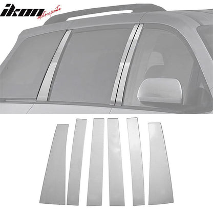 2011-2020 Toyota Sienna Pillar Posts Mirror Trim Stainless Steel 6PC