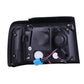 Anzo 1992-1996 Ford F-150 Projector Headlights w/ Halo Chrome w/ Side Marke