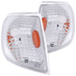 Anzo Corner Lights 1997-2003 Ford F-150 Euro Corner Lights Chrome w/ Amber