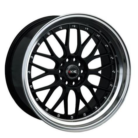 XXR 521 Wheel Black / Machined Lip 18x10 +25 5x4.5,5x120