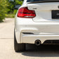 Acexxon F22 2-Series M-Sport Rear Reflector Insert Set - Honeycomb