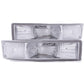 Anzo 1995-2005 Chevrolet Astro Van Euro Parking Lights Chrome
