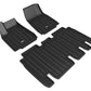 3D MAXpider 16-21 Tesla Model X 5-Seat Elitect Black R1 R2 E1TL01101809