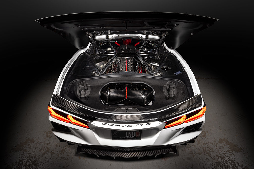 Eventuri Chevrolet C8 Corvette Black Carbon Engine Cover