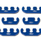 Ford Racing Wire Dividers 4 to 3 to 2 - Blue w/ White Ford Logo 302-637