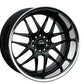 XXR 526 Wheel Black / SSC 18x9 +35 5x4.5,5x120