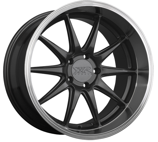XXR 527D Wheel Graphite / Machined Lip 20x10.5 +20 5x4.5
