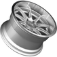 XXR 527D Wheel Silver / Machined Lip 20x9 +35 5x4.5