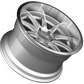 XXR 527D Wheel Silver / Machined Lip 18x10.5 +20 5x4.5