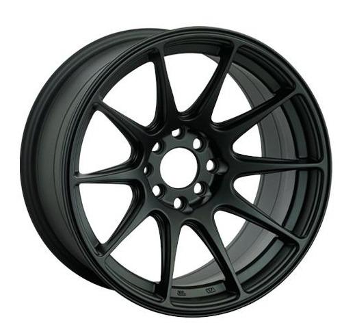 XXR 527 Wheel Flat Black 16x8 +20 4x100,4x114.3