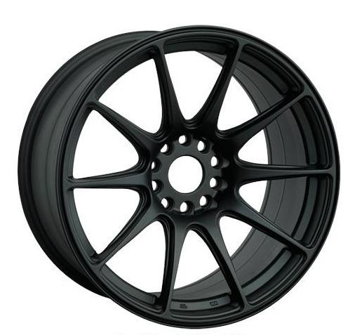 XXR 527 Wheel Flat Black 19x8.75 +15 5x4.5