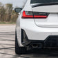 Acexxon G20 3-Series LCI M-Sport Rear Reflector Insert Set - Honeycomb