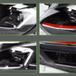 Volkswagen Golf MK6 Red, Silver, and Black Projector with Dynamic Signal LED Headlights (2009 - 2013)