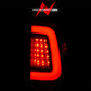 ANZO 2008-2016 Ford F-250 LED Taillights Chrome Housing Red/Clear Lens (Pair) 311358