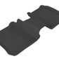 3D MAXpider 2009-2019 Ford Flex Kagu 2nd Row Floormats - Black L1FR02121509
