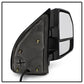SPYDER xTune 08-15 Ford F-250 SD Heated Adj LED Signal Power Mirror - Smoke (MIR-FDSD08S-G4-PW-SM-SET) 9943096