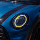 Motorsport+ F5X MINI Cooper Race Style Yellow DRL LED Module Set