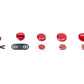 Goldenwrench Blackline Performance GR Corolla / Yaris (G16E-GTS) Cap Set - Edition Red