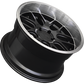 XXR 530D Wheel Graphite / Machined Lip 19x9 +20 5x4.5