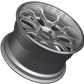 XXR 530D Wheel Silver / Machined Lip 19x9 +35 5x4.5