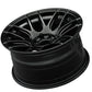 XXR 530 Wheel Chromium Black 15x8.25 0 4x100,4x114.3