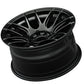 XXR 530 Wheel Chromium Black 16x8.25 0 4x100,4x114.3