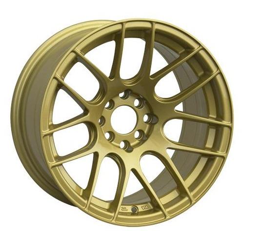 XXR 530 Gold Wheel 8.25x17 +25 5x100,5x114.3