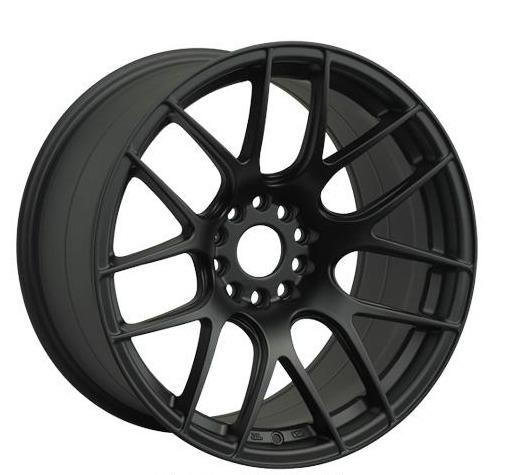 XXR 530 Wheel Flat Black 19x8.75 +35 5x100,5x114.3