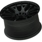 XXR 530 Wheel Flat Black 19x8.75 +35 5x100,5x114.3