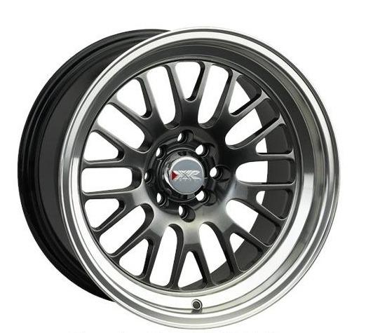 XXR 531 Wheel Chromium Black / Machined Lip 17x9 +25 5x100,5x114.3