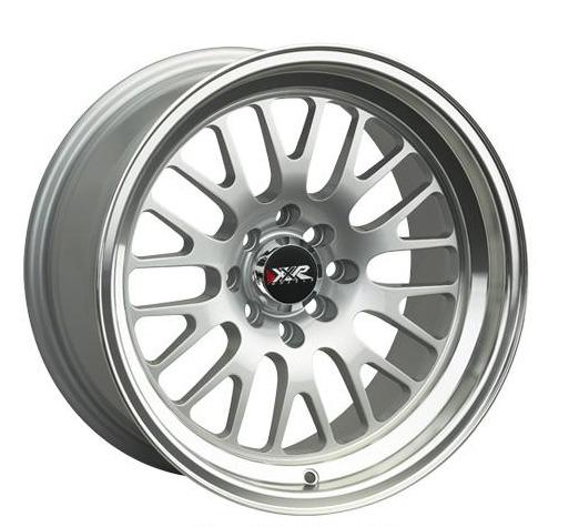 XXR 531 Wheel Hyper Silver / Machined Lip 17x8 +25 5x100,5x114.3