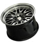 XXR 531 Wheel Chromium Black / Machined Lip 18x9.5 +35 5x100,5x114.3