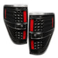 SPYDER Xtune Ford F150 09-14 LED Tail Lights Black ALT-JH-FF15009-LED-BK 9025624