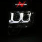 Anzo 2009-2014 Ford F-150 Projector Headlights w/ U-Bar Chrome
