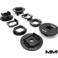 MMX Performance F2X / F3X Billet Rear Subframe Insert Set