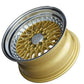 XXR 536 Wheel Hyper Gold / Machined Lip 15x8 +20 4x100,4x114.3