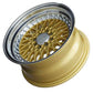 XXR 536 Wheel Hyper Gold / Machined Lip 15x8 +20 4x100,4x114.3