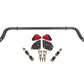BMR Suspension BMR 82-92 Chevrolet Camaro Sway Bar Kit Front Hollow 38mm Adjustable - Black Hammertone SB334H