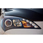 Spyder Hyundai Genesis 10-12 Projector Halogen Model- LED Halo DRL Blk PRO-YD-HYGEN09-DRL-BK 5034250