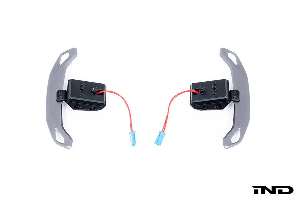 JQ Werks / MadTrace BMW G-Chassis Clubsport Magnetic Shift Paddle Set - Billet Aluminum V2