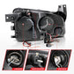 Anzo 2006-2010 Dodge Charger Projector Headlights w/ Halo Chrome (CCFL)