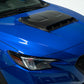 OLM LE Oversize Carbon Fiber Hood Scoop Cover - 2022+ WRX