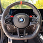 JQ Werks / MadTrace BMW G-Chassis Clubsport Magnetic Shift Paddle Set - Billet Aluminum V2