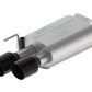 Ford Racing 2024 Mustang 2.3L Touring Non-Active Axle-Back w/GT Valance - Black Tip M-5230-M2TBV