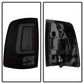 Spyder 13-14 Dodge Ram 1500 Light Bar LED Tail Lights - Black Smoke ALT-YD-DRAM13V2-LED-BSM 5084064